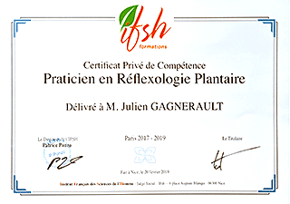 Diplome de Réflexologue